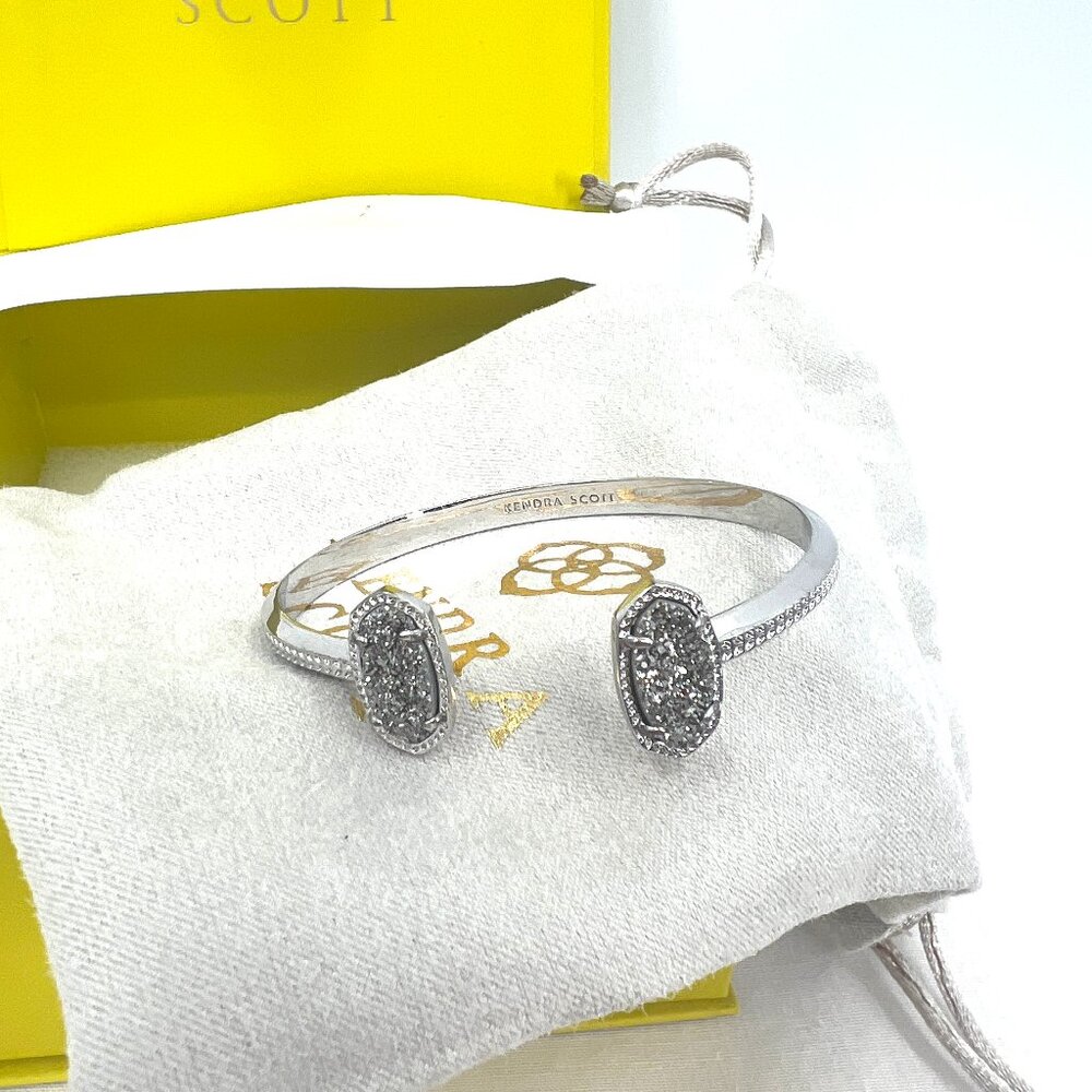 Kendra Scott Elton Cuff Bracelet in Silver Tone
